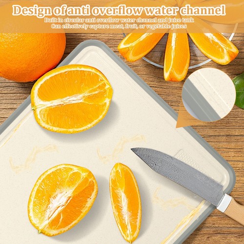 Cutting Board Stainless Steel Chopping Board with Grinding Area Double weeSU - Picture 7 of 12
