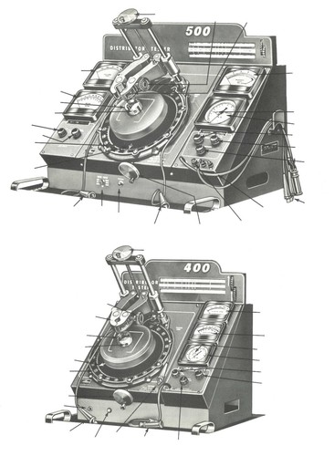 SUN Distributor Tester Model 400 & 500 Instruction Operator's Manual SunService - Picture 5 of 12