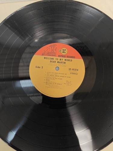 Dean Martin: Welcome To My World 1967 Vinyl LP Record Album Stereo RS 6250 VG+ - Picture 15 of 17