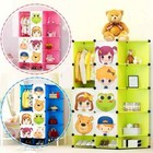 DIY 8-Cube Children's Wardrobe Modular Boxes Storage Organiser Shoes Toys