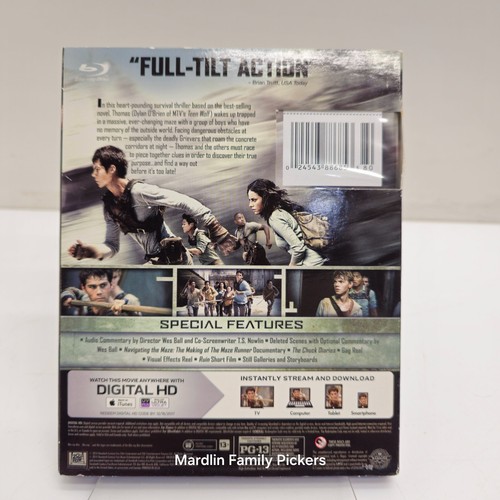 The Maze Runner Collector's Edition Blu-ray + DVD + Digital With Slipcover - Picture 2 of 5