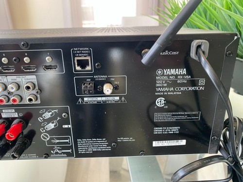 Yamaha RX-V6A Ricevitore AV 7.2 canali 4K/8K Dolby 100W MusicCast - Foto 10 di 10
