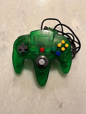 Nintendo 64 Jungle Green (Clear) Controller - NUS-005
