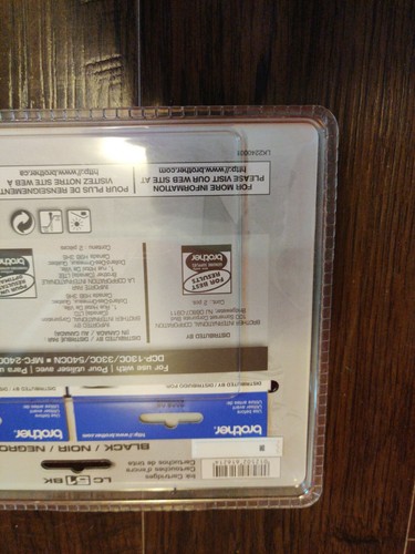 Sealed Brother LC51BK 2pk Black Ink Cartridges Sealed New Free Shipping - Picture 6 of 8