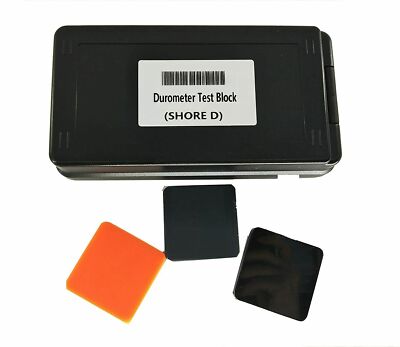 Shore D Durometer Hardness Tester Hardness Durometer Test Block Kit With 3 Block