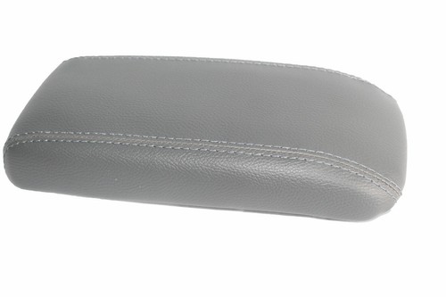 Fits 96-02 Toyota 4Runner Synthetic Leather Center Console Lid Cover Gray - Imagen 1 de 6