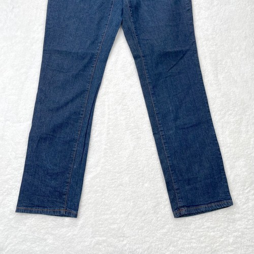 Vintage Rocawear Jeans Womens 16 Blue Embroidered y2k 90s Streetwear Hip Hop NYC - Picture 4 of 12