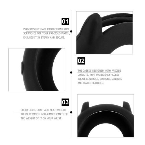 Simple Silicone Watch Shell Protector Compatible with Xiaomi Solar - 第 10/12 張圖片