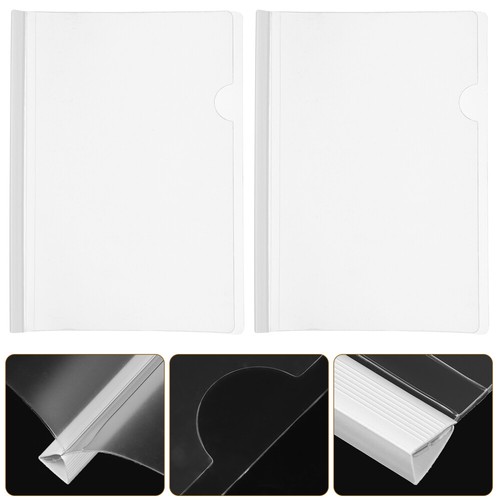 10 Pcs Document Organizer Folders Report Covers with Sliding Bar Office - Picture 12 of 12