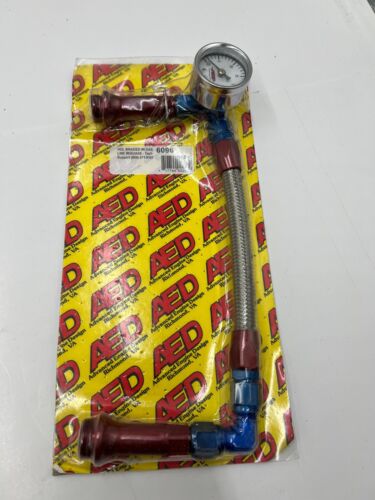 <!--F#f_0-->Advanced Engine Design Blue/Silver Holley 4150 Carburetor Fuel Gas Line 6096<!--F/-->