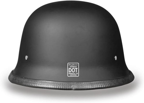 Daytona DOT Motorcycle Helmet LOW PROFILE SKULL CAP German - Medium - Picture 3 of 7