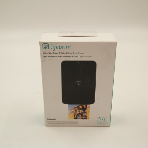 2x3 Lifeprint Portable Photo Video Printer Iphone & Android Ultra Slim Pocket