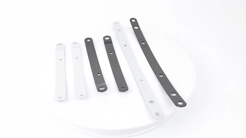 1-7/8"Handlebar Clear Motorcycle Windshield Windscreen 18"x16"For Honda VTX 1300 - Video 1 di 1