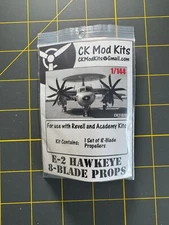 1/144 CK Mod Kits E-2 Hawkeye 8-Blade Props #CK2101