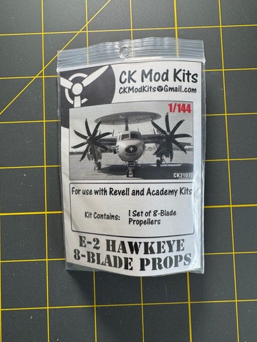 1/144 CK Mod Kits E-2 Hawkeye 8-Blade Props #CK2101 - Picture 1 of 5