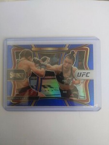 2021 UFC Select ZHANG WEILI Blue Premier Prizm 38/49