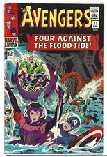 Avengers #27 (Marvel) April 1966, Don Heck art, Captain America, Hawkeye