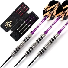 CUESOUL Tungsten Steel Tip Darts- Precise Barrels 18 19 21 24 Grams 18 Grams