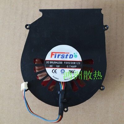 12V 0.7A 4Pin FD9238M12D Fan For ATI Video Card