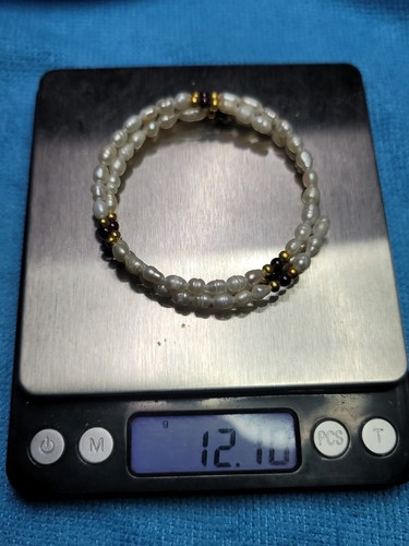 Süßwasserperlen Armband (J1) - Bild 2 von 2