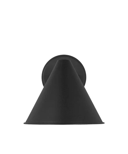 Generation Lighting Crittenden SM 1-Lt 7" Outdoor Wall Lantern, BK - 8438501-12 - Picture 2 of 7