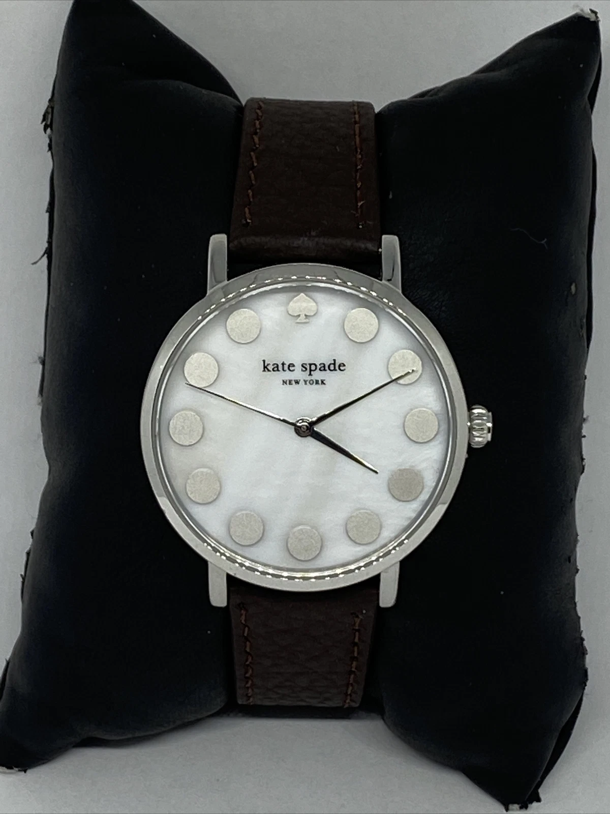 Orologio Kate Spade New York Gramercy 0736 donna pelle marrone quadrante analogico VK170