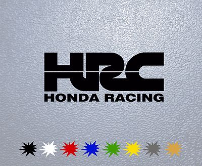 MOTORCYCLE STICKER VINYL HRC PEGATINA DECAL Moto GP