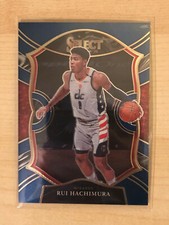 2020-21 Panini Select Blue #13 Rui Hachimura - Washington Wizards