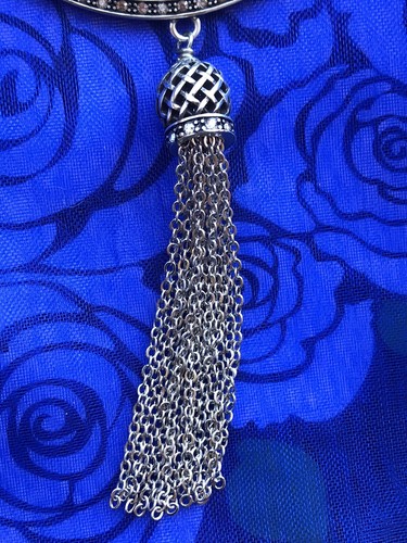 Brighton Sahuri wandelbare Quaste Halskette + Stoffbeutel war 158 $ LETZTE - Bild 7 von 10