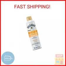 Gold Bond No Mess Clear Invisible Body Powder Spray, 7 oz., Absorbs Odor-Causing