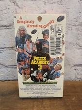 Police Academy 3 Back In Training 1986 First Release VHS Sealed READ Description