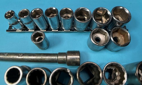 Metric Socket Set 24pc Proto-Craftsman-Snap-On-Great Neck-Northern-Japan IN2024 - Foto 6 di 14