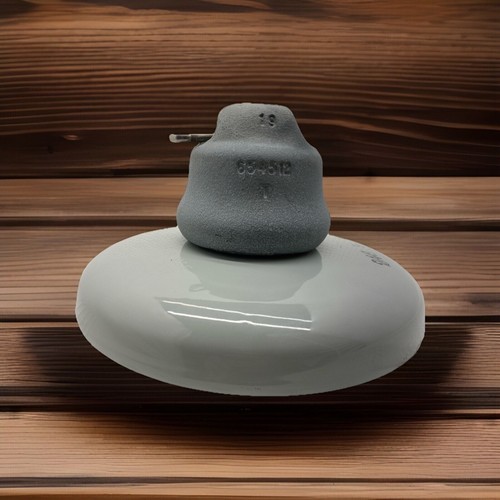 VINTAGE 1999 PORCELAIN INSULATOR 20,000 Lbs MARKED LAPP USA 654512 LARGE SAUCER - Picture 5 of 24