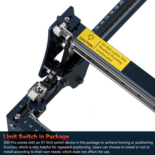 SCULPFUN S30 Pro 10W Lasergravurmaschine mit automatischer Luftunterstützung EU - Bild 14 von 24