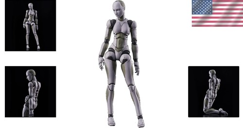 Figura de acción femenina humana sintética escala 1:12 exclusiva - multicolor - Imagen 2 de 13