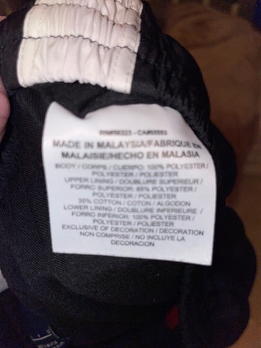 Boys Black Nike Windbreaker Sweatpants Lined Size Small "EUC" - Picture 4 of 5