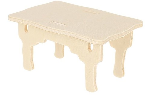 Holzmöbel für Puppen 34-tlg. Bastel/Puzzle Satz - Bild 12 von 23