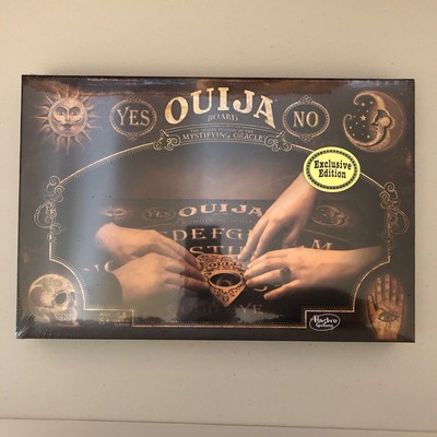 Hasbro Deluxe Ouija Board Game Edition Wood Planchette Halloween