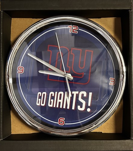 NFL Wall Clock Cowboys, Giants, Bills, Vikings, NOLA Saints large Licensed - Picture 12 of 21