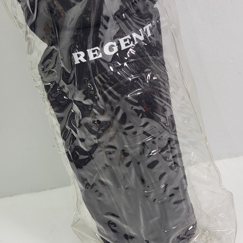 Vintage Regent NIHA Breakaway Streethockey schwarz Knie Schienbeinschoner 14" Neu! - Bild 7 von 9