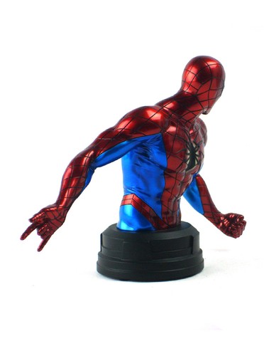 Gentle Giant Spider-Man Mark IV Suit Mini Bust 17/750 Marvel Comics New In Box - Picture 6 of 10