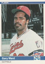 FREE SHIPPING-MINT-1984 (TWINS) Fleer #576 Gary Ward