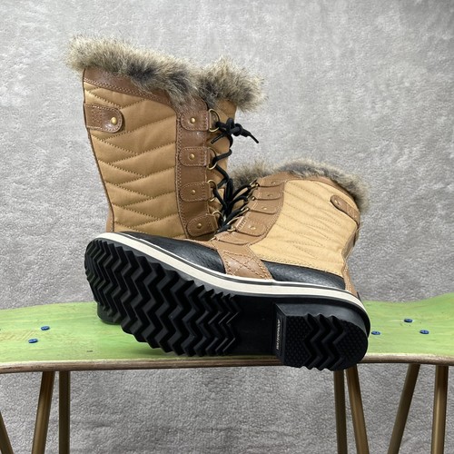 Sorel Tofino II Women's Size 7 Tall Waterproof Winter Boots Curry Fawn - Picture 7 of 14
