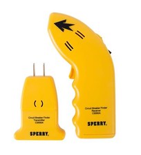 Sperry CS550A Circuit Breaker Finder AC Circuit Identifier with LED Alert Yellow
