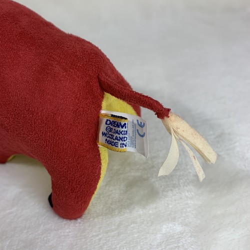 Vintage R. Dakin Dream Pets Tobasco the Red Bull Stuffed Plush Animal Velour Cow - Picture 6 of 12