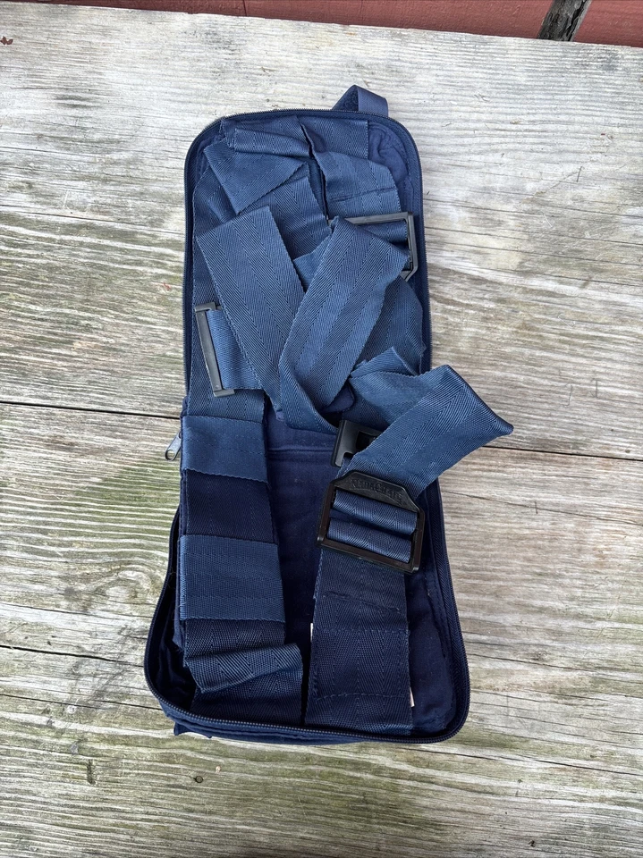 Nada Chair Back Support Frameless Chair Ergonomic Design Blue NWOT Stadium - Image 2 of 3