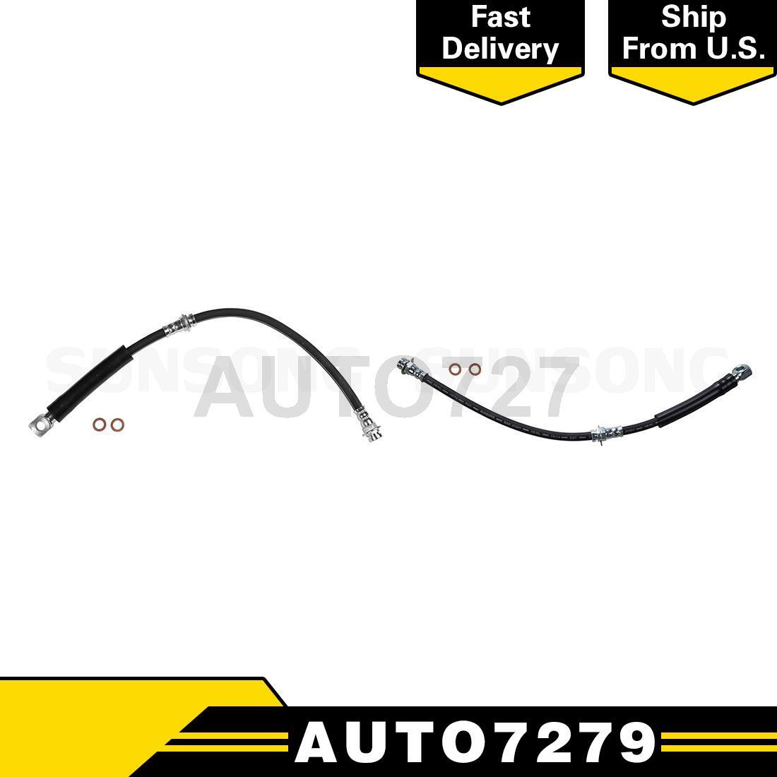 Sunsong Front Brake Hydraulic Hose Brake Line For 1984-1992