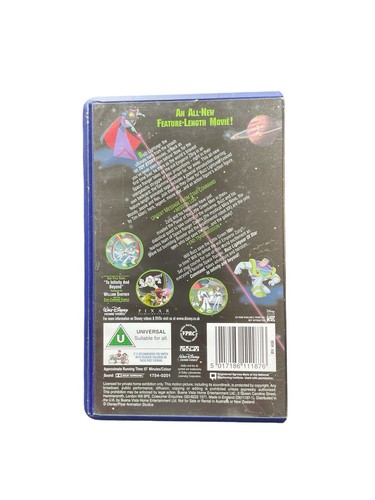 Buzz Lightyear of Star Command: The Adventure Begins VHS - Disney Pixar Video - Picture 3 of 7