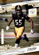 Devin Bush II 2021 Panini Prestige #169   Pittsburgh Steelers