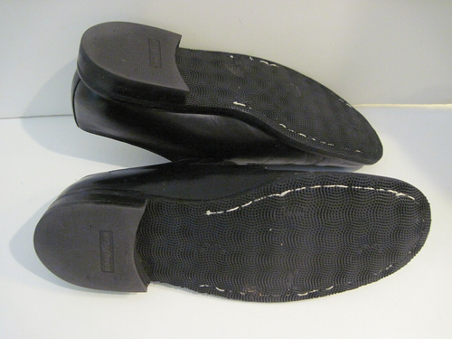 MOCASINES BRUNO MAGLI ITALIA "FALKNER" CORREA MONJE NEGRO ~ TALLA US 10 M - Imagen 5 de 7